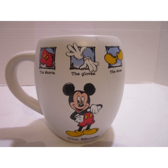 The Disney Store The Mouse The Shorts The Gloves The Shoes Lg Mug Mickey Mouse - Picture 2 of 6